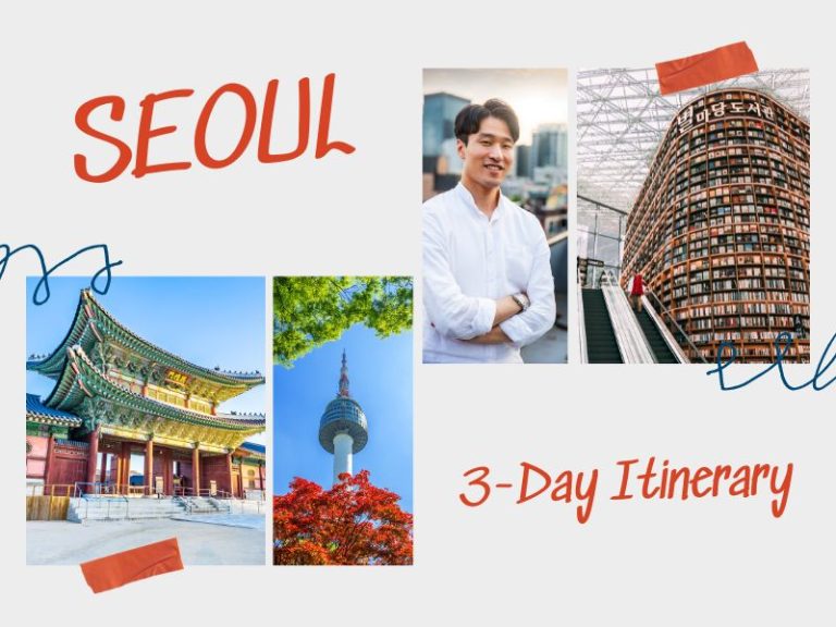 3 days in seoul itinerary