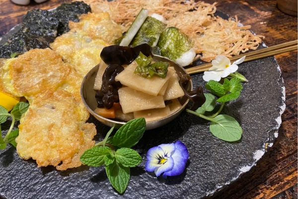 A Flower Blossom on the Rice