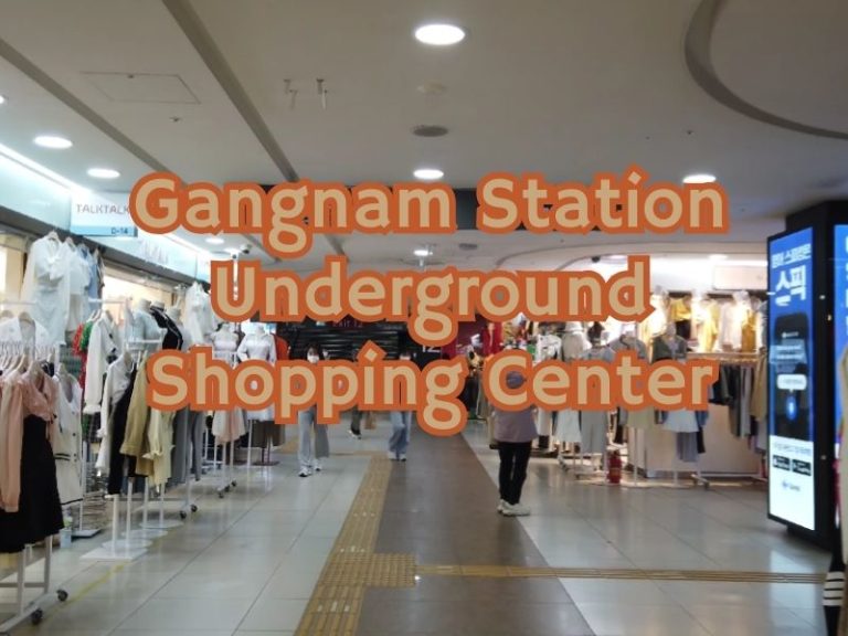 Gangnam Station Underground Shopping Center