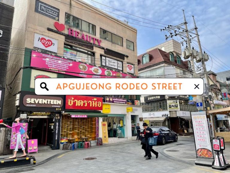 Apgujeong Rodeo Street