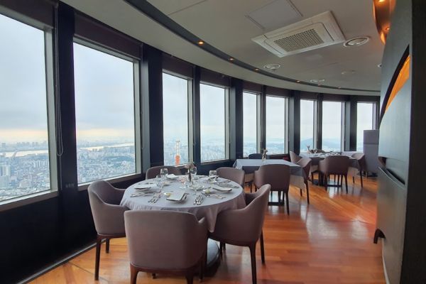 Eat at the N Seoul Tower Restaurants