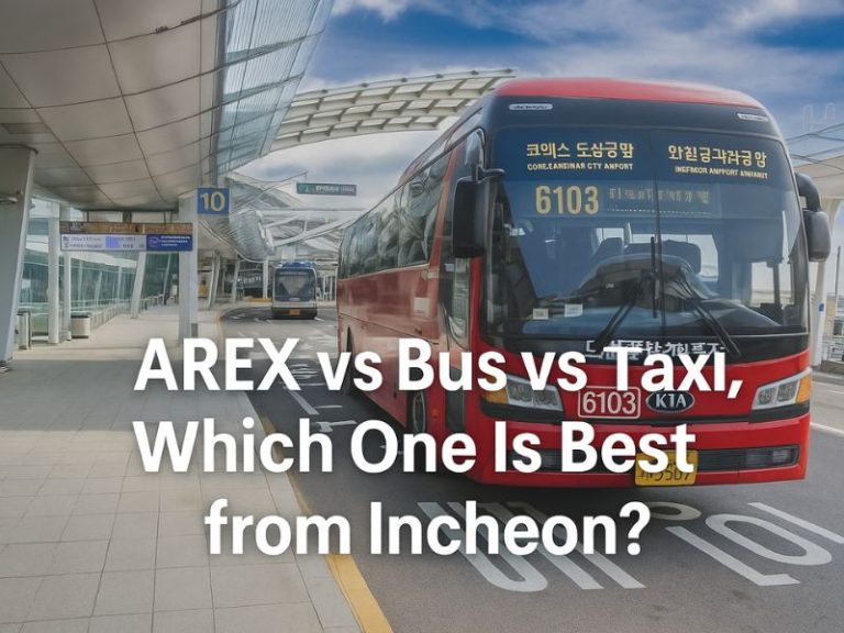 AREX vs Bus vs Taxi, Which One Is Best from Incheon (2)