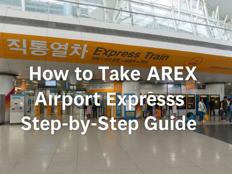 How to Take AREX Airport Express