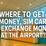 Where to Get T-Money, SIM Card, & Exchange Money at the Airport?