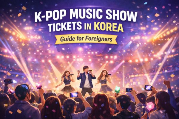 How to Attend K-pop Music Shows in Korea (Inkigayo, M Countdown, Music Bank) Guide for Foreigners!