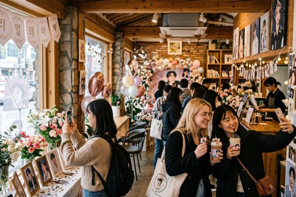 Learn everything about birthday cafés in Korea, including how to find them, what to expect, fan etiquette, and why every K-pop fan should visit one.
